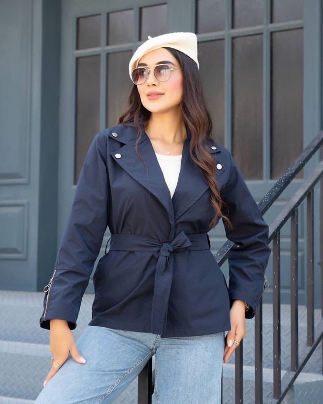 بارانی کوتاه شیک