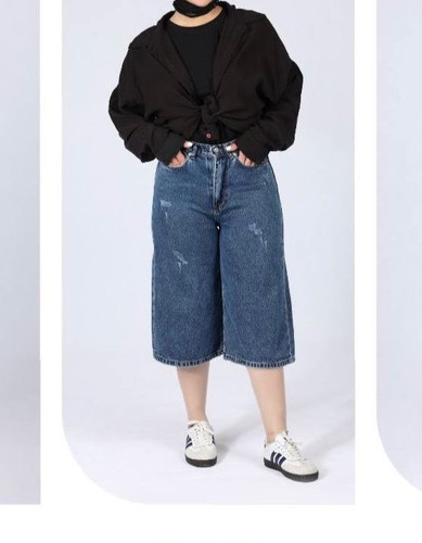 شلوارک جین بگ