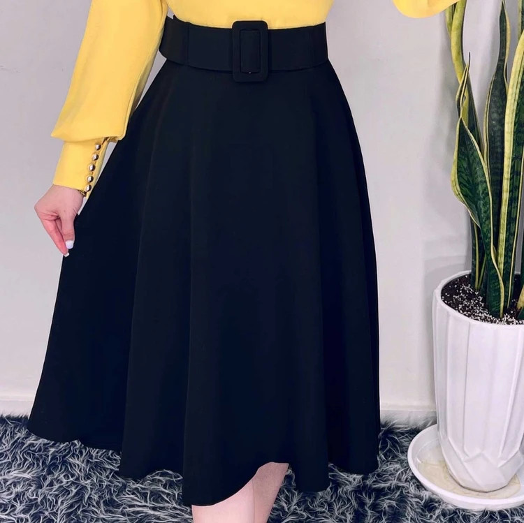 دامن کلوش قد 70