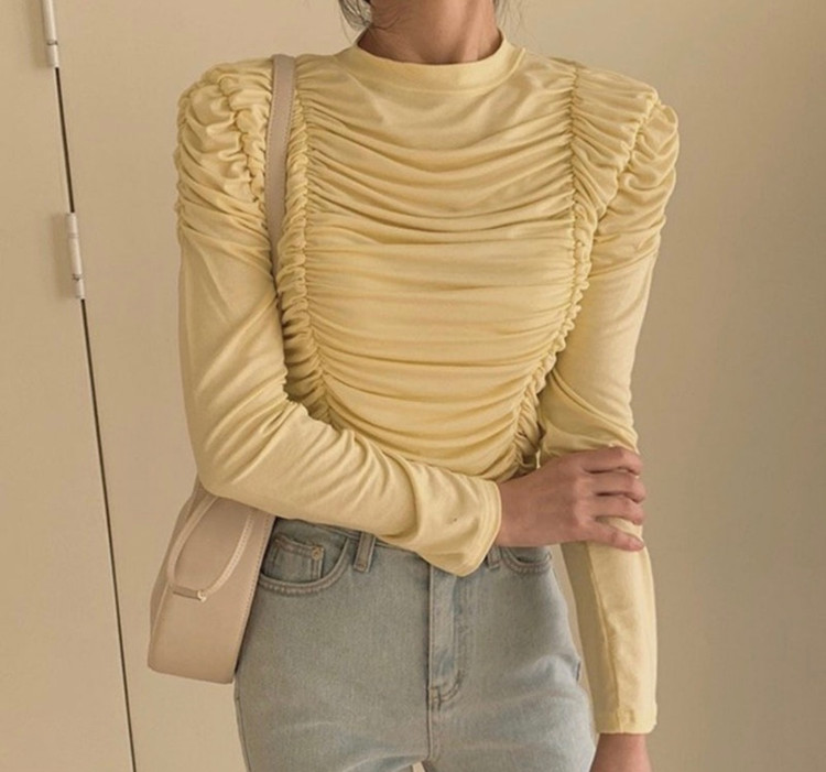 شومیز چین دار