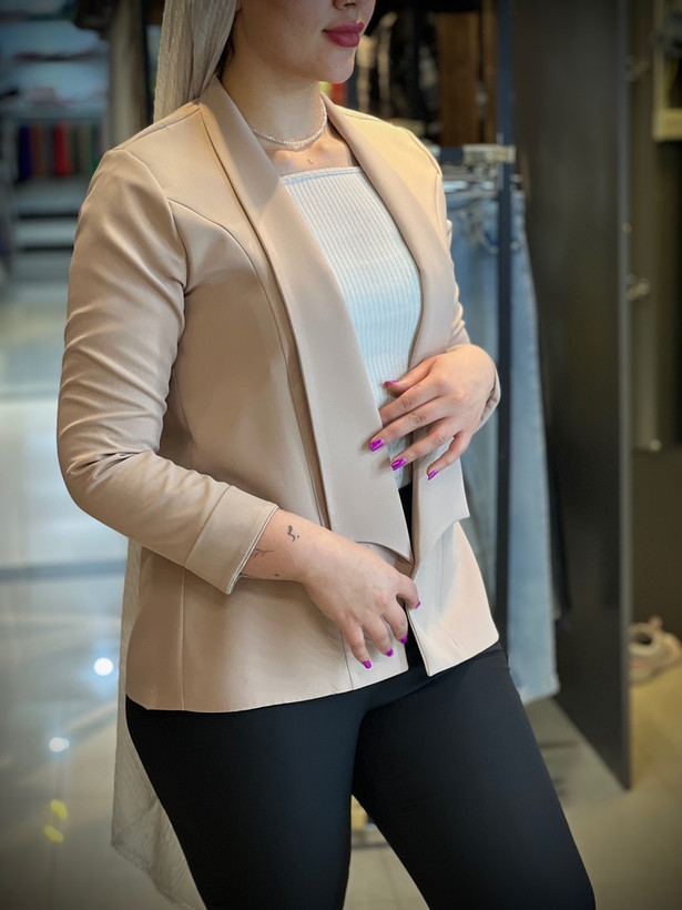 کت جلو باز زنانه شیک