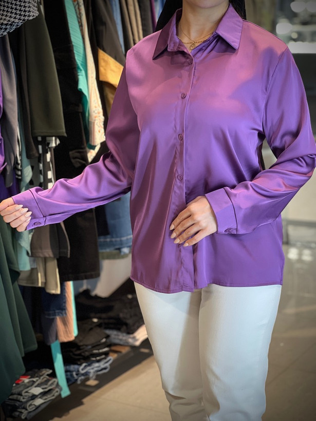 شومیز ساتن وارداتی