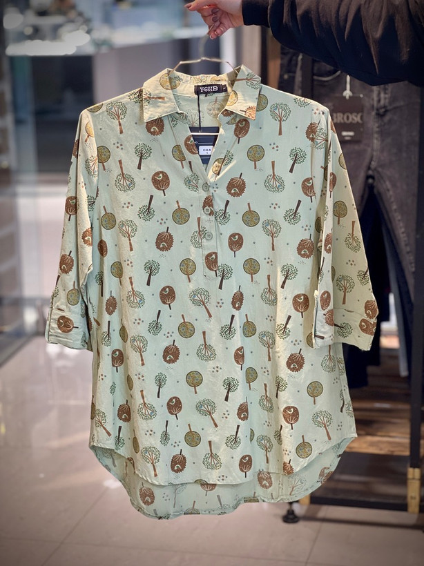 شومیز کتان نازک زنانه