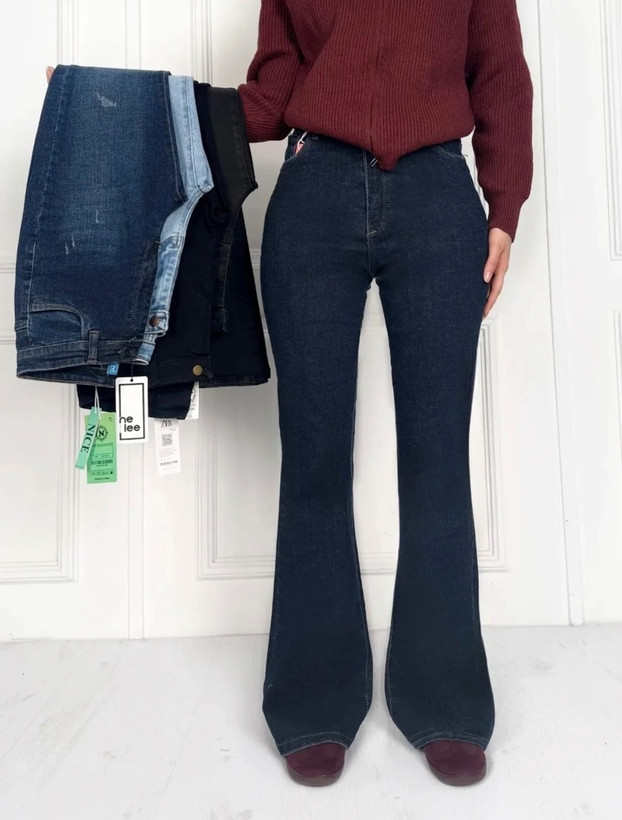 شلوار دمپا سورمه ای شیک زنانه