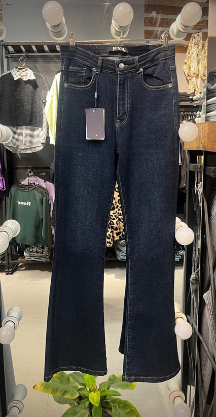 شلوار جین دمپا بلند زنانه