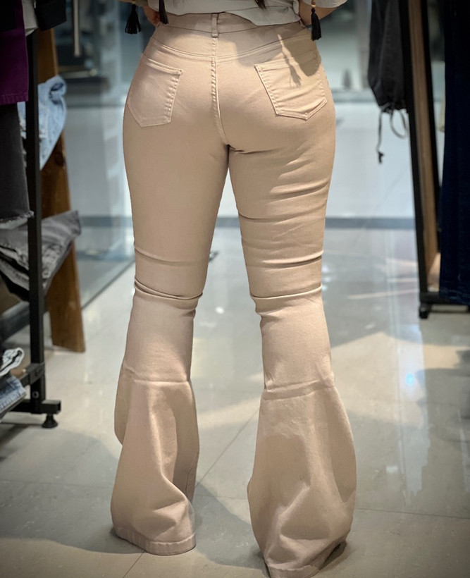 شلوار زنانه کرم