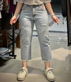 شلوار جین واید استریت زنانه قد 90