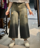 شلوار واید بگ جین زنانه