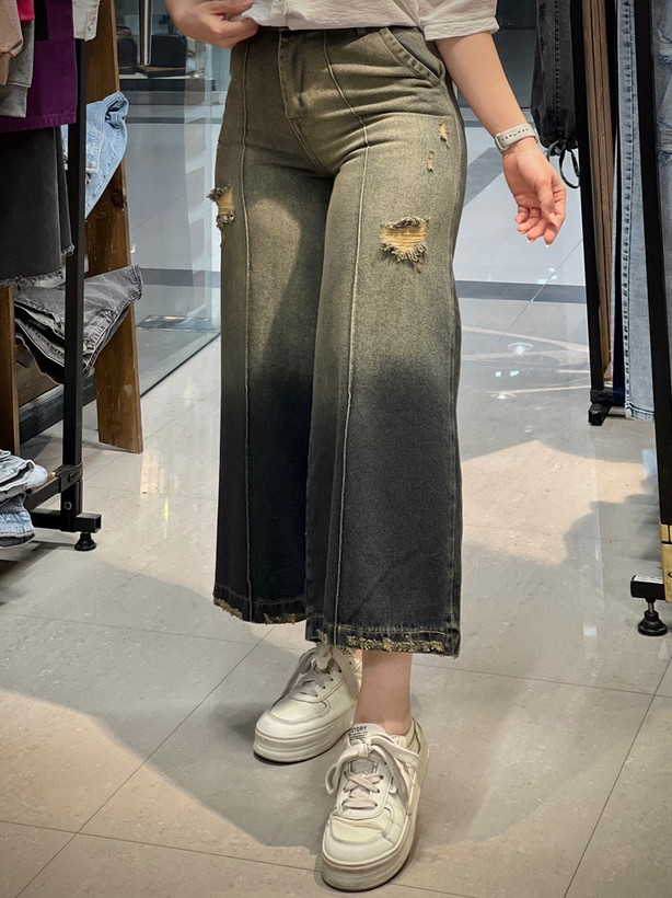 شلوار واید بگ اسپرت زنانه