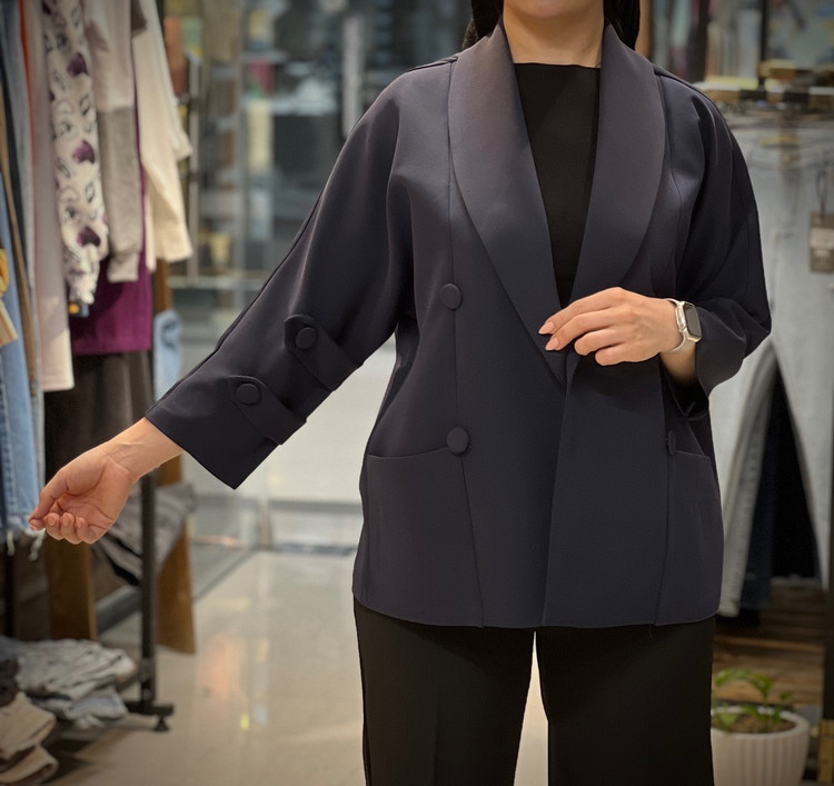 کت زنانه شیک یقه ارشال