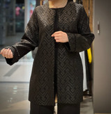 مانتو مجلسی زنانه با پارچه ژاکارد