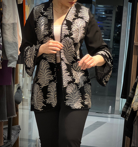 کت مجلسی سوزن دوزی زنانه