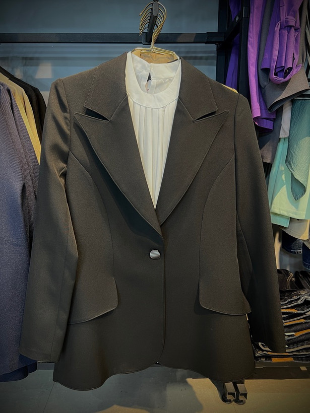 کت و شلوار رسمی کرپ زنانه