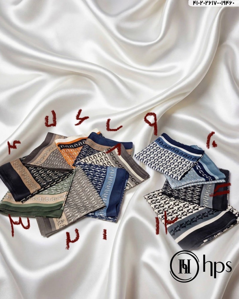 مینی اسکارف ساتن دور دوز