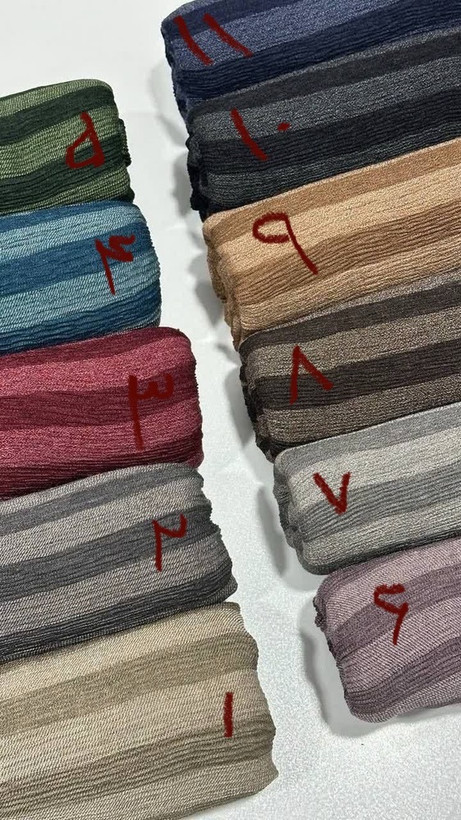 شال نخی پلیسه