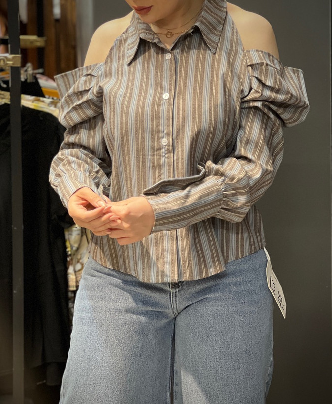 شومیز راه راه وارداتی