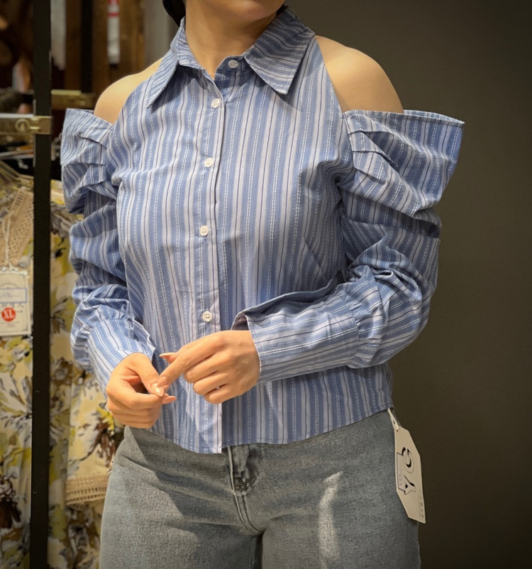 شومیز وارداتی جلو دکمه وارداتی