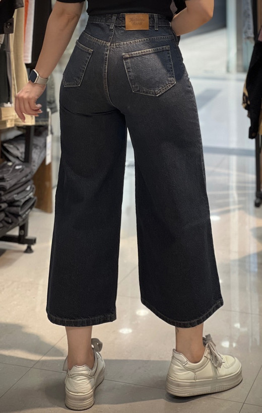 شلوار واید بگ پشت هفتی زنانه