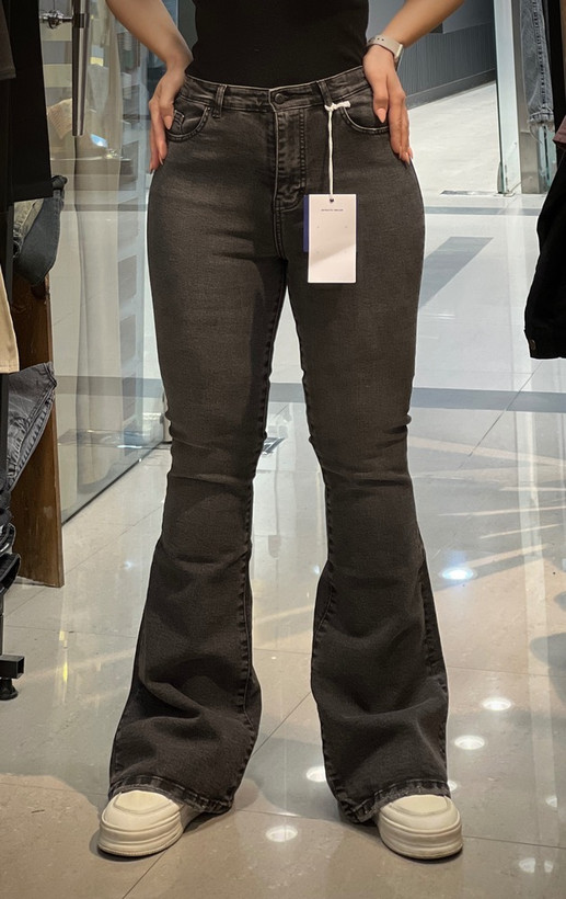 شلوار زغالی زنانه