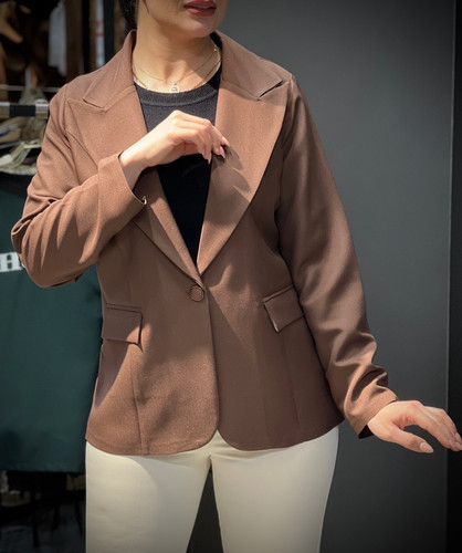 کت تک دکمه زنانه