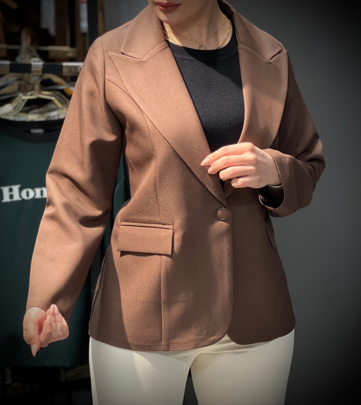 کت تک کرپ کج راه رسمی زنانه