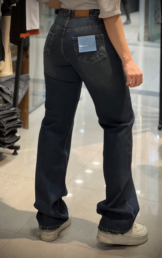 شلوار جین زنانه رنگ ابی تیره