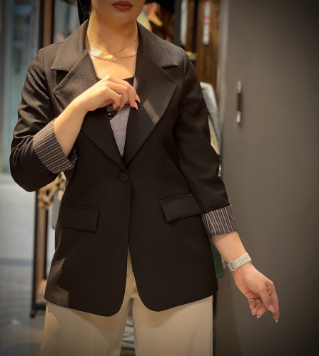 کت دکمه استردار زنانه