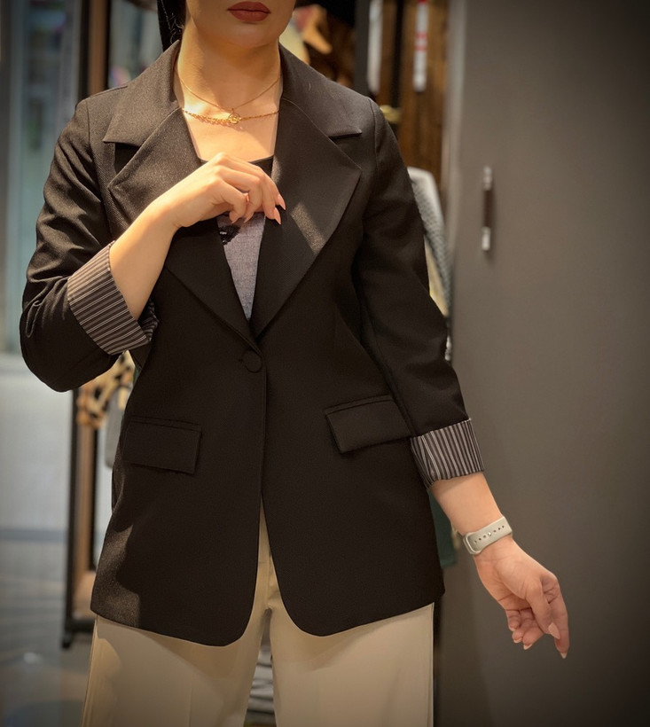 کت دکمه استردار زنانه