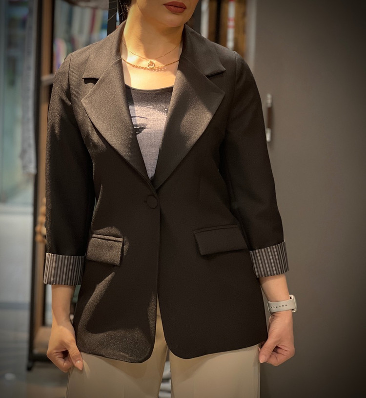 کت استین پاکتی اسپرت زنانه