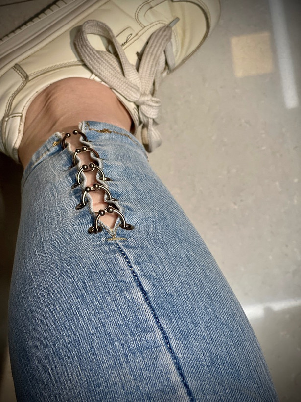 شلوار جین زنانه پرسینگ