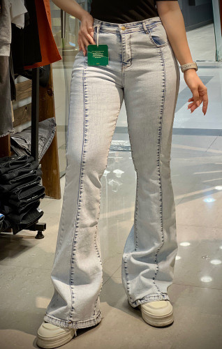 شلوار شیک دمپا جین زنانه