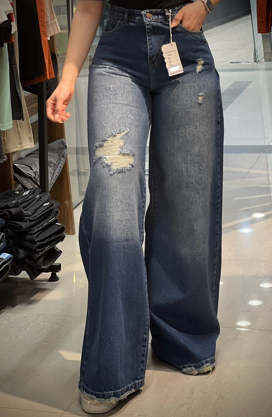 شلوار جین زنانه فول بگ