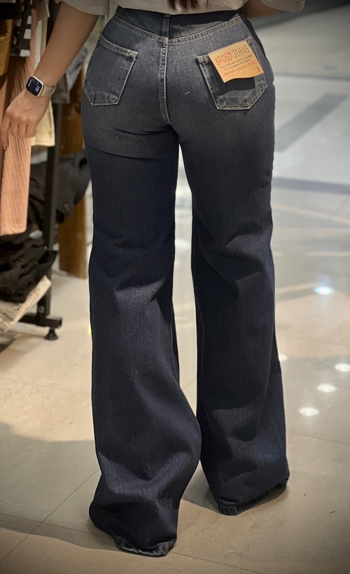 شلوار بگ جین خوش فرم زنانه