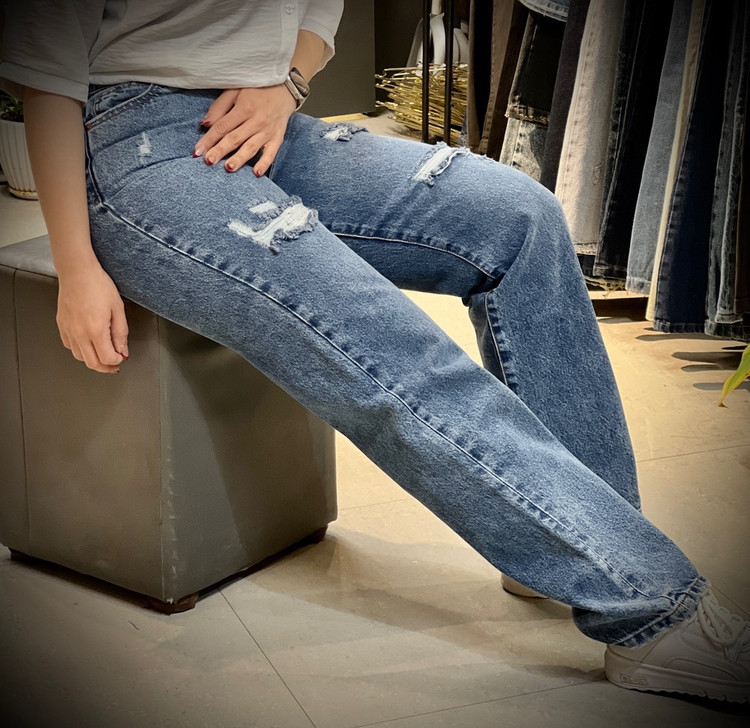 شلوار برای قد بلند زنانه مدل نیم بگ