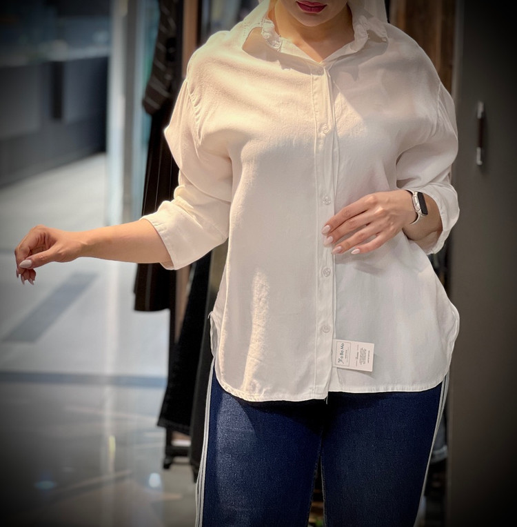 شومیز زنانه جلو دکمه