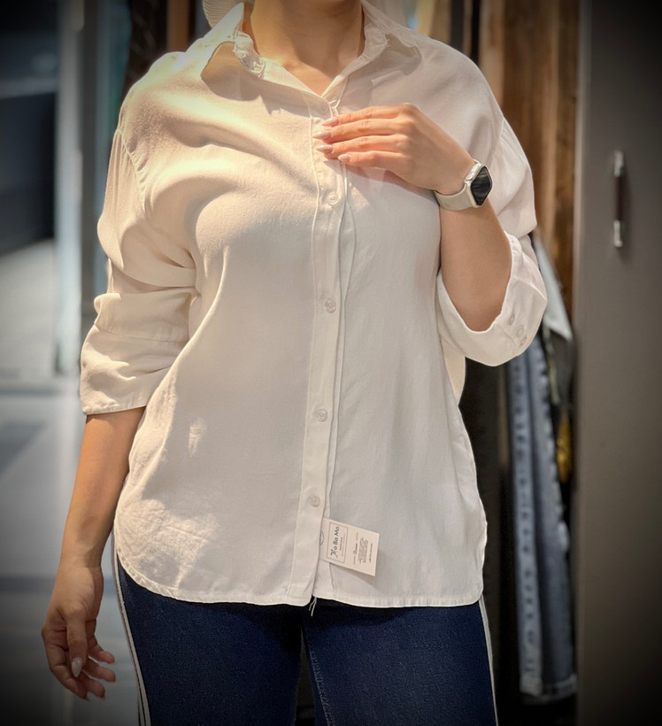 شومیز قیمت مناسب سفید زنانه