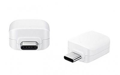 مبدل سامسونگ USB Type-C OTG رنگ سفید
