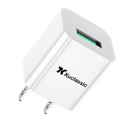 شارژر سفید دیواری ایفون 6 برند Kuclassic مدل C-10