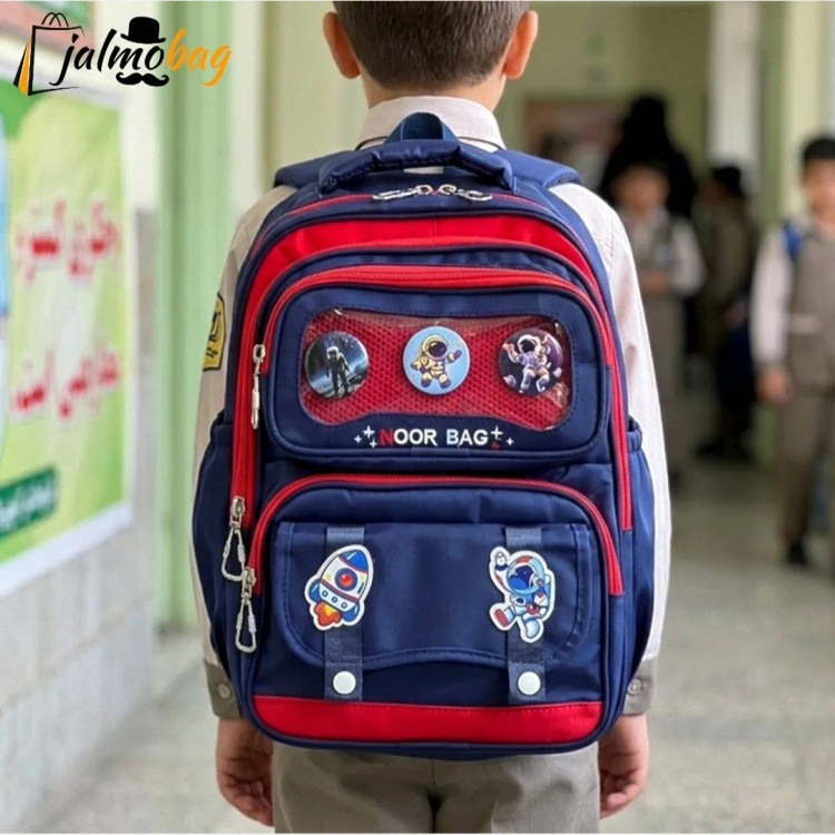 کوله پشتی پسرانه کلاس اول تا چهارم ضد آب ریپس وارداتی طبی و ضد تعریق