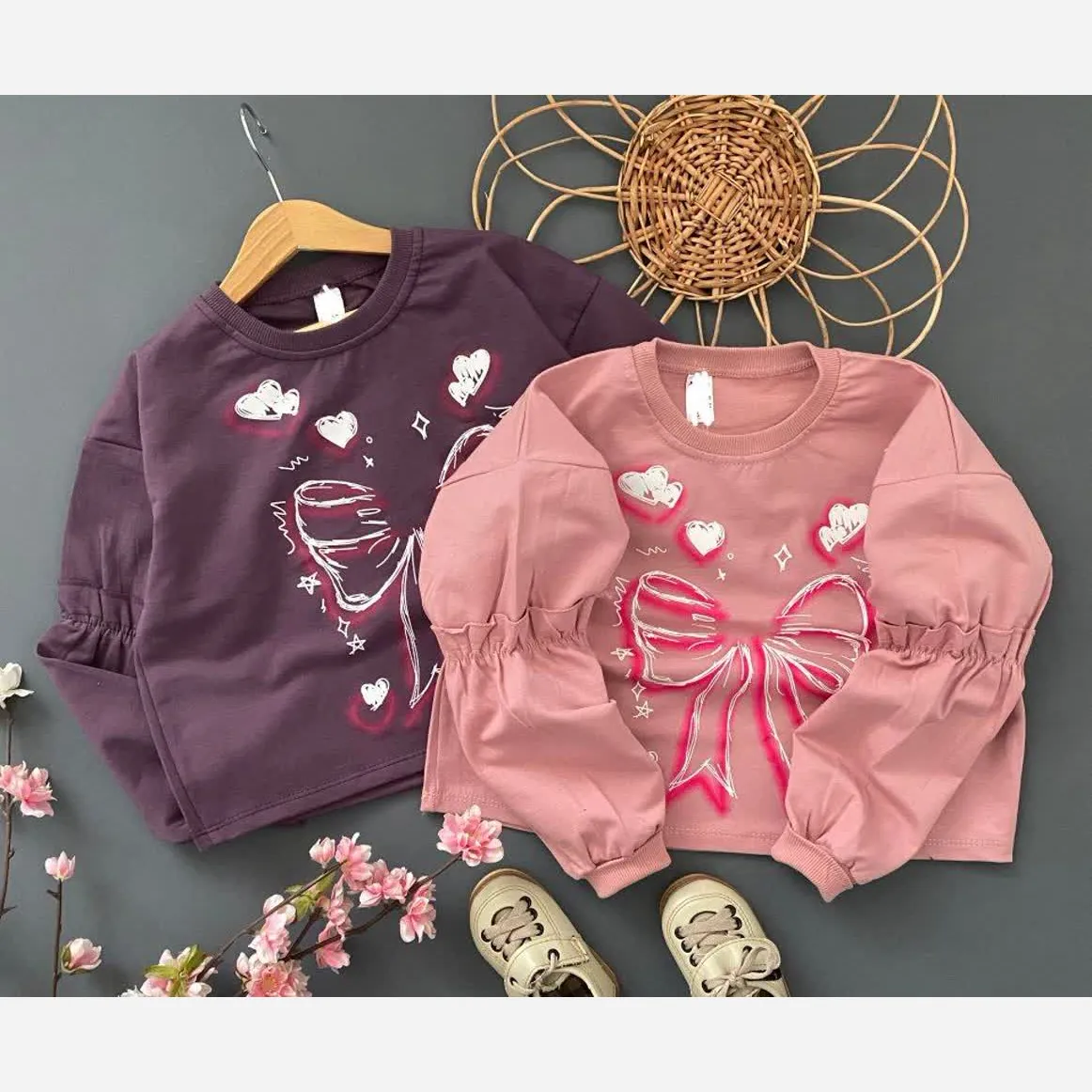 کراپ دخترانه دورس دو نخ لاکرا سایز 45 تا 65
