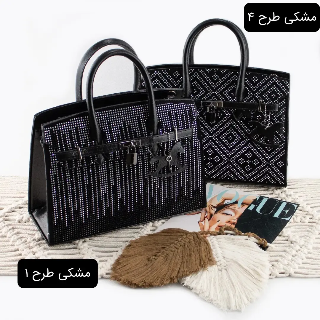 کیف زنانه چرم مصنوعی رسمی و مهمانی ابعاد 30 در 25 در 10 سانتیمتر