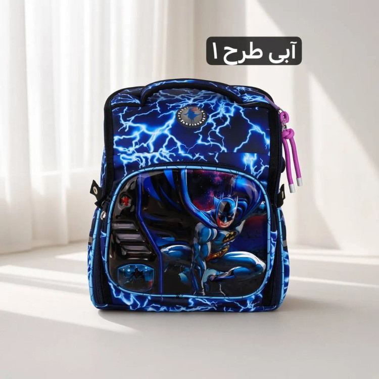 کوله پشتی پارچه ای مدرسه و دانشگاه ابعاد 48 در 31 سانتیمتر