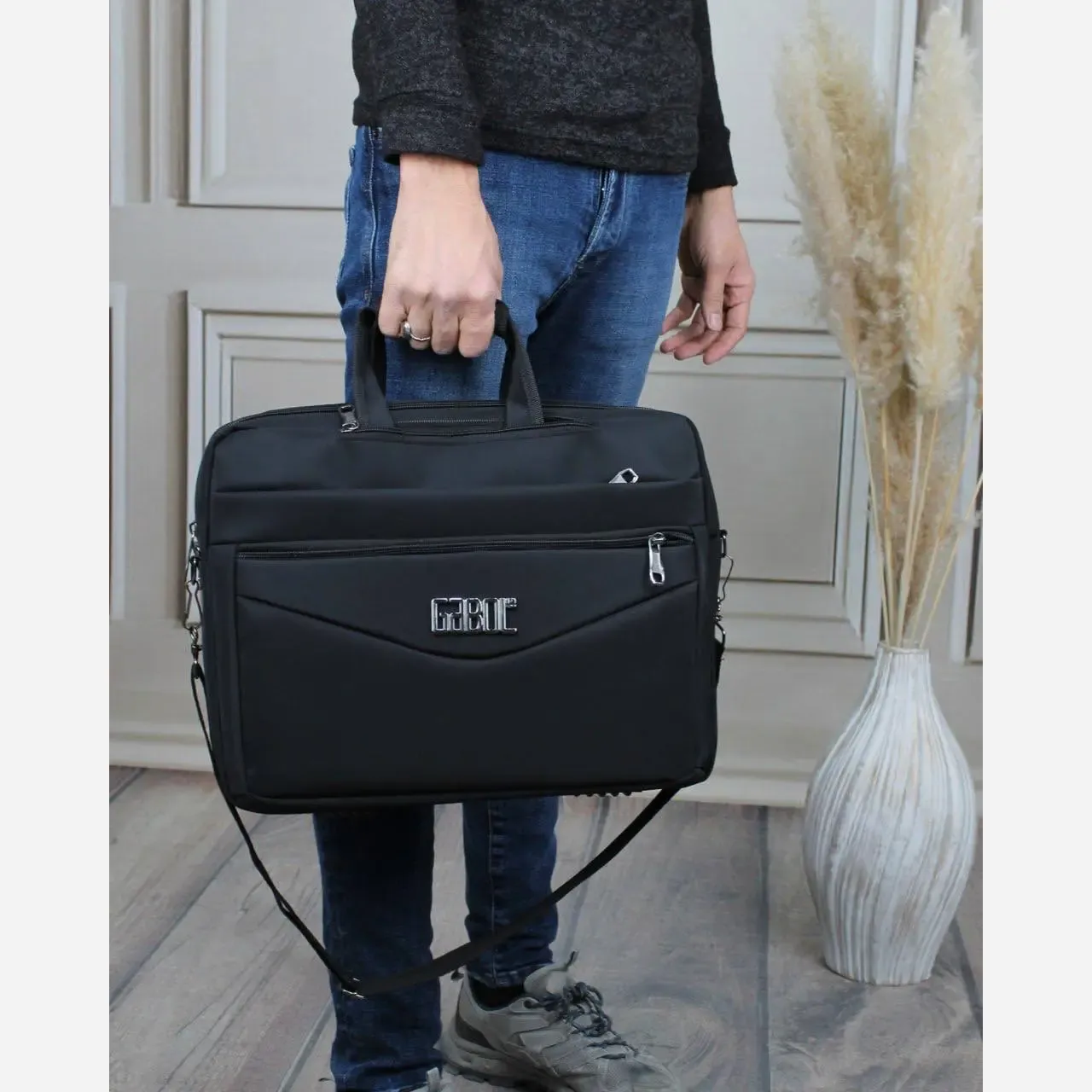 کیف مردانه پارچه ای اداری اسپرت روزمره بند دار