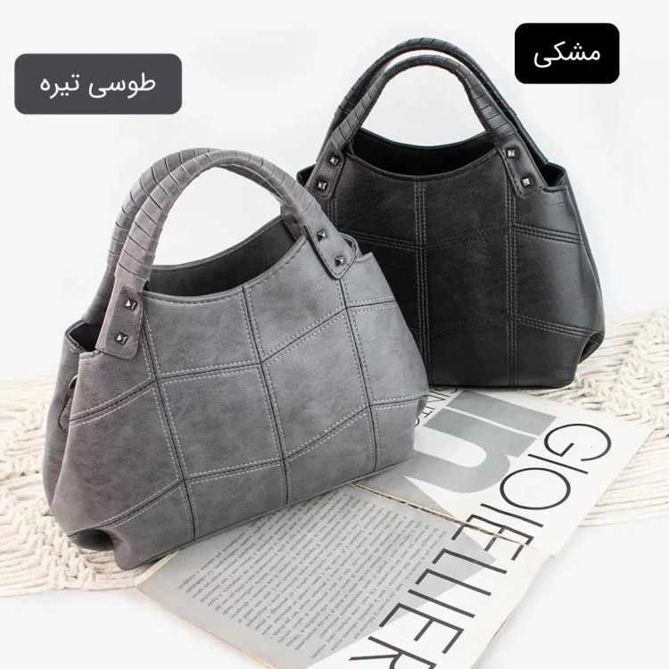 کیف زنانه چرم مصنوعی روزمره بند بلند