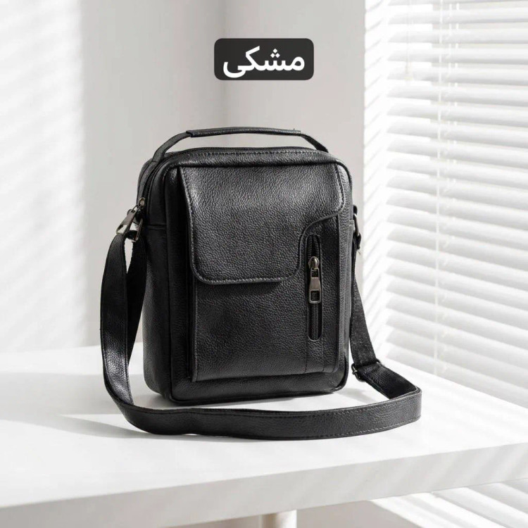 کیف مردانه چرم مصنوعی اداری و روزمره بند بلند