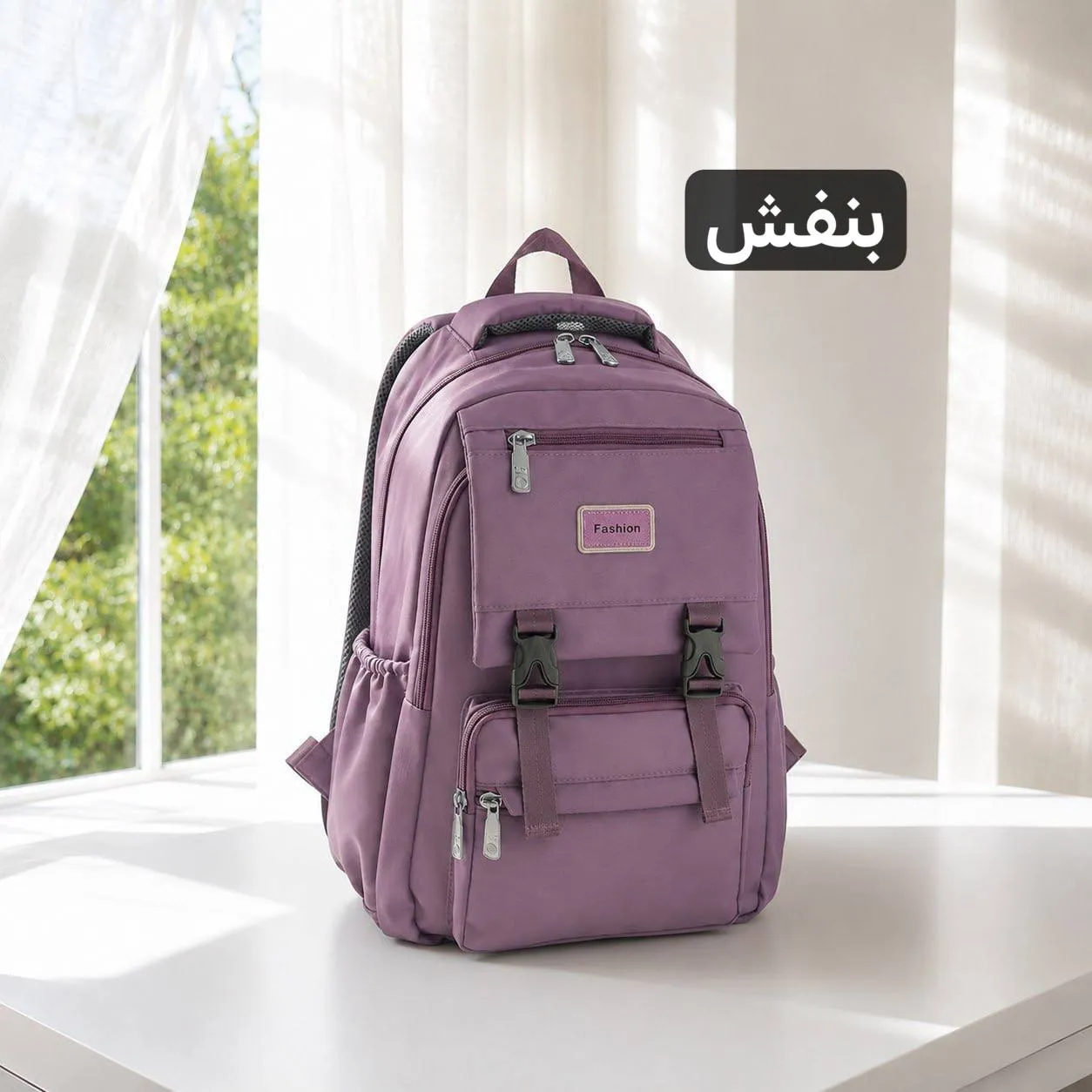 کوله پشتی مدرسه و دانشگاه جنس کجراه خارجی ابعاد 45 در 35 سانتیمتر