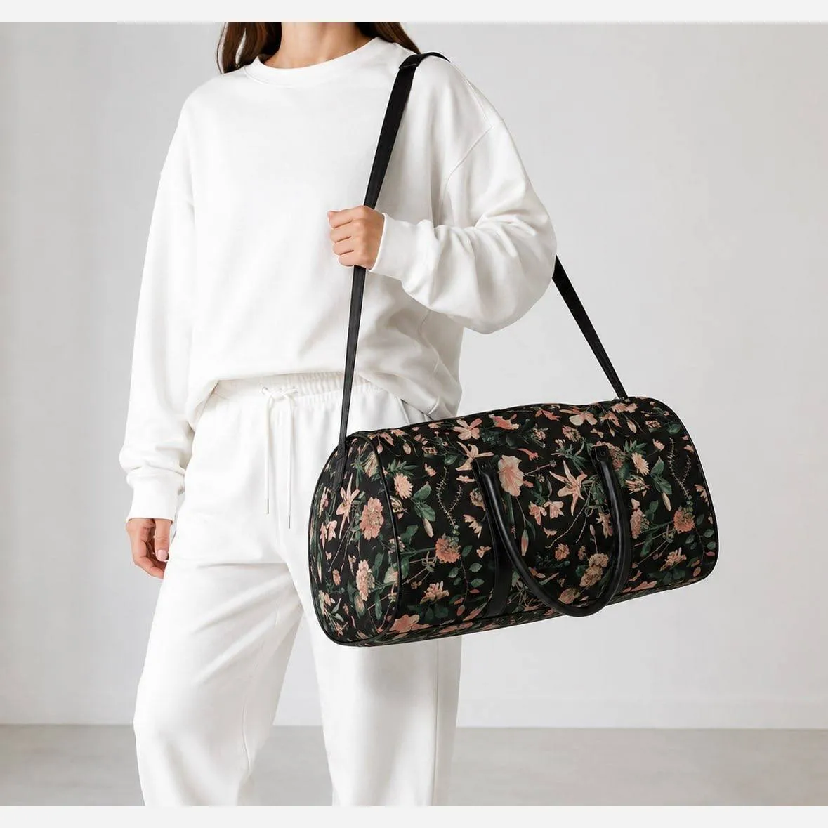 ساک دستی زنانه دخترانه چرم مصنوعی اسپرت روزمره مامی بگ مسافرتی ورزشی