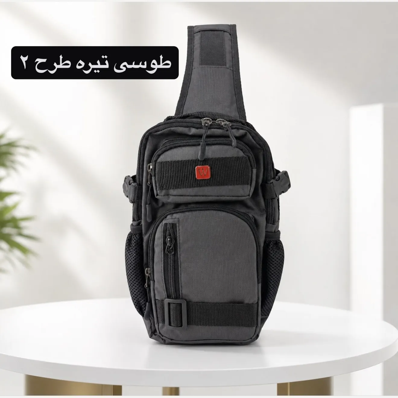 کیف مردانه اسپرت روزمره پارچه ای جیب دار