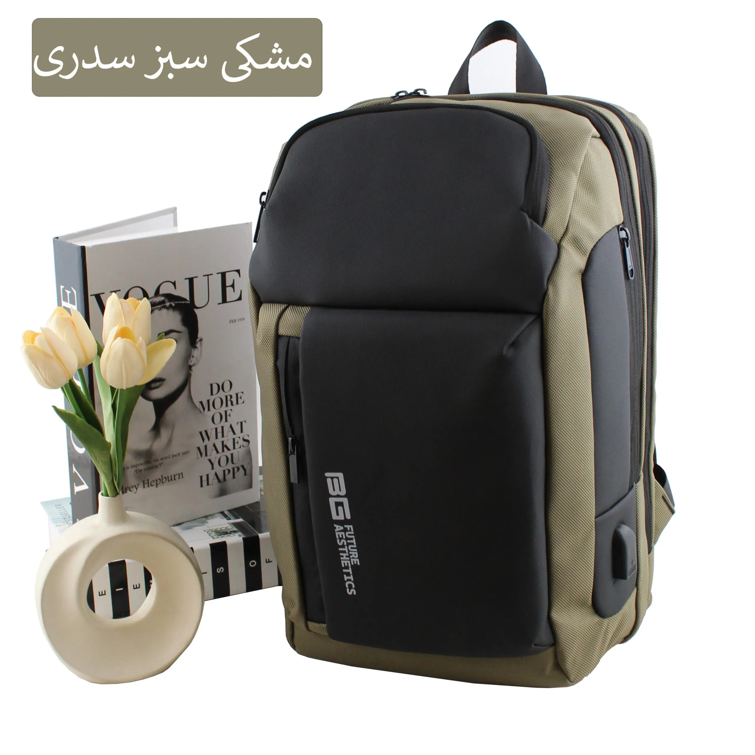 کوله پشتی روزمره و مدرسه دانشگاه پارچه ای با ابعاد 47 در 29 سانتیمتر