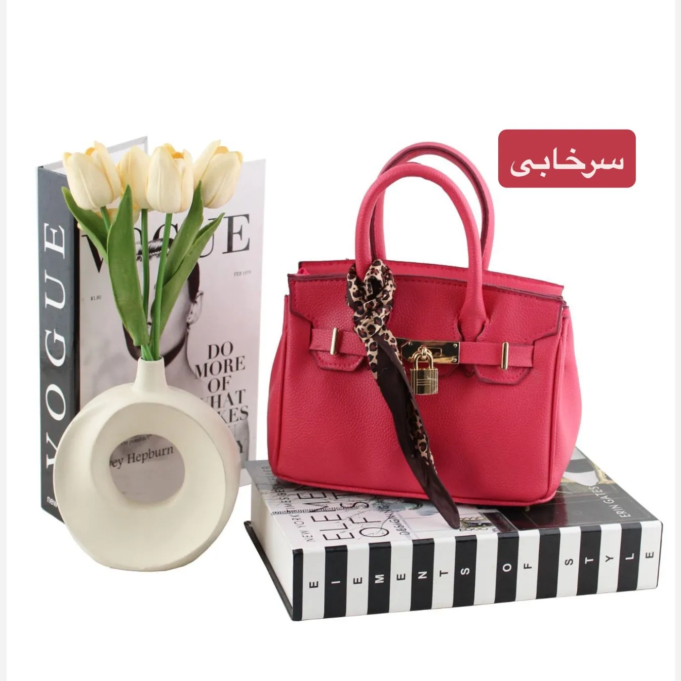 کیف پاسپورتی چرم مصنوعی زنانه اسپرت روزمره مجلسی